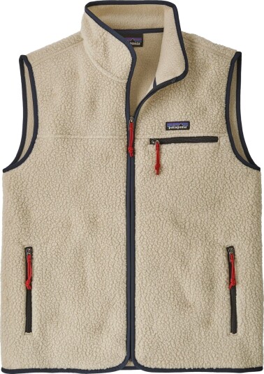 Patagonia Retro Pile Vest Beige S Patagonia Retro Pile Vest Beige S