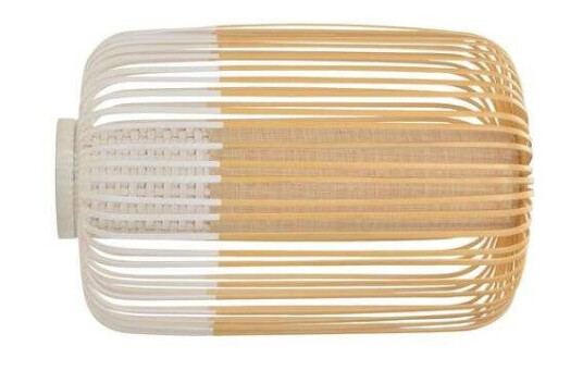 Forestier Bamboo Vegglampe XS White