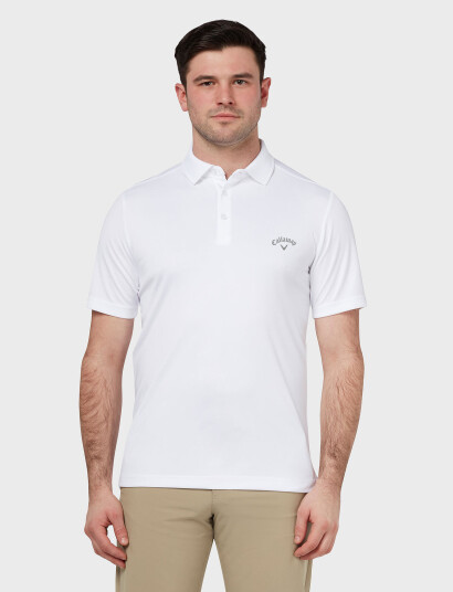 Callaway Tournament Polo - White - S Callaway Tournament Polo - White - S
