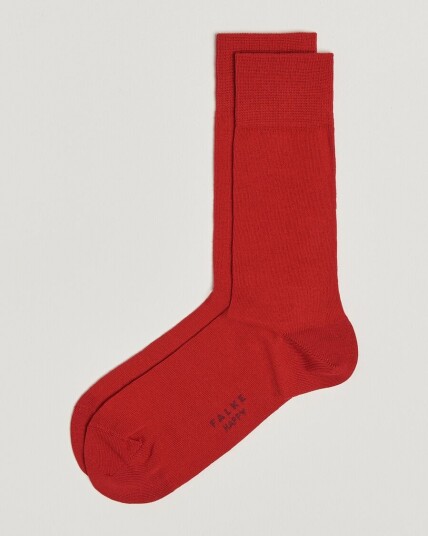 Falke Happy 2-Pack Cotton Socks Scarlet