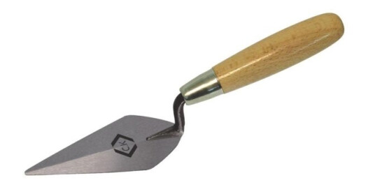 C.K Pointing Trowel Carbon Steel Wood Grip 100Mm C.K. T5060 4 C.K Pointing Trowel Carbon Steel Wood Grip 100Mm C.K. T5060 4