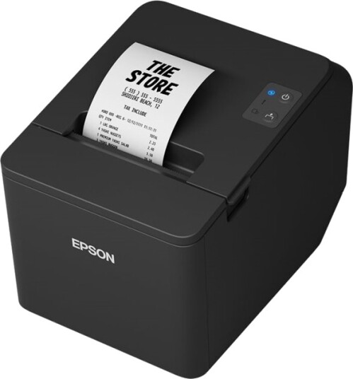 Epson Tm T20iv 101 Kvitteringsskriver Termolinje Rull 7,95 Cm 203 X 203 Dpi Inntil 250 Mm/Sek Usb Seriell Kutter Delkuttskjærer Svart