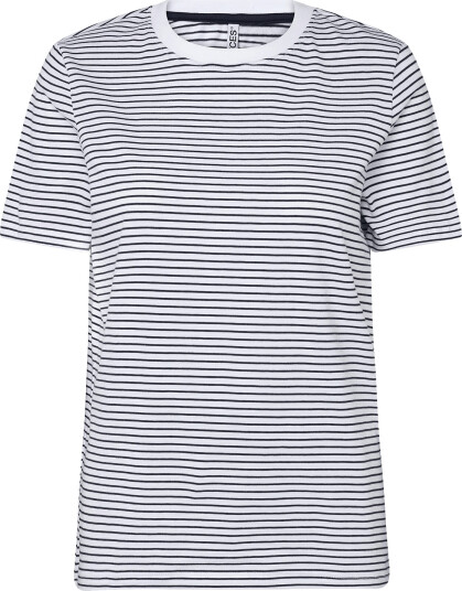 Pieces Pcria Ss Tee Stripes Jrs Noos Bc White S Pieces Pcria Ss Tee Stripes Jrs Noos Bc White S