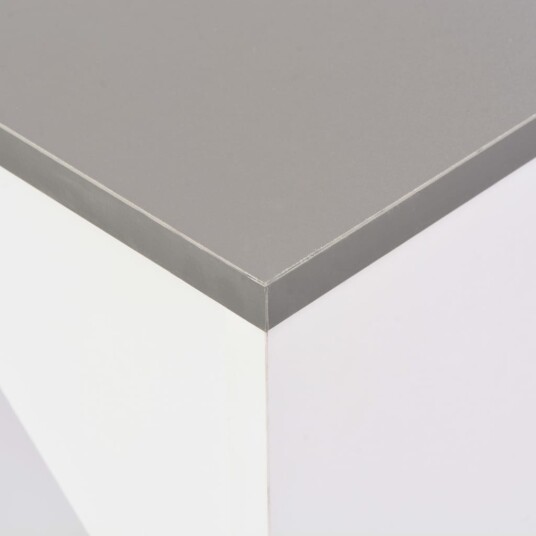 vidaXL Barbord med flyttbar hylle hvit 138x39x110 cm vidaXL Barbord med flyttbar hylle hvit 138x39x110 cm