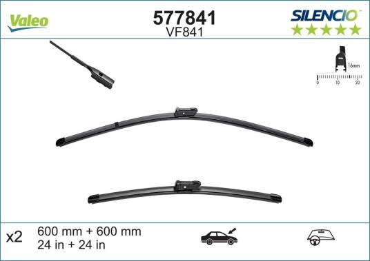 Viskerblad VALEO 577841