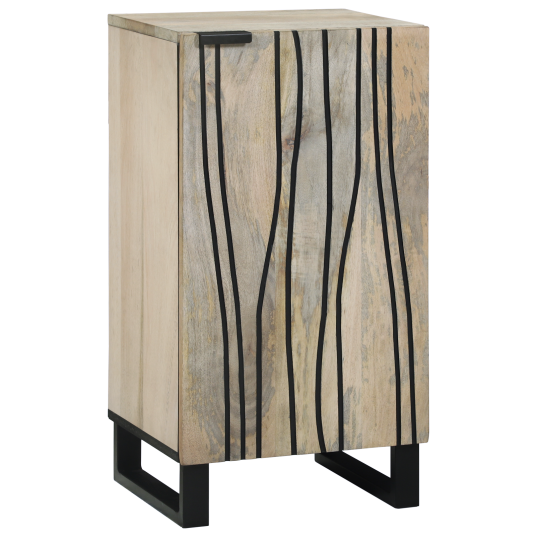 Serviesskap Hvit 40 x 33 x 75 cm heltre mango