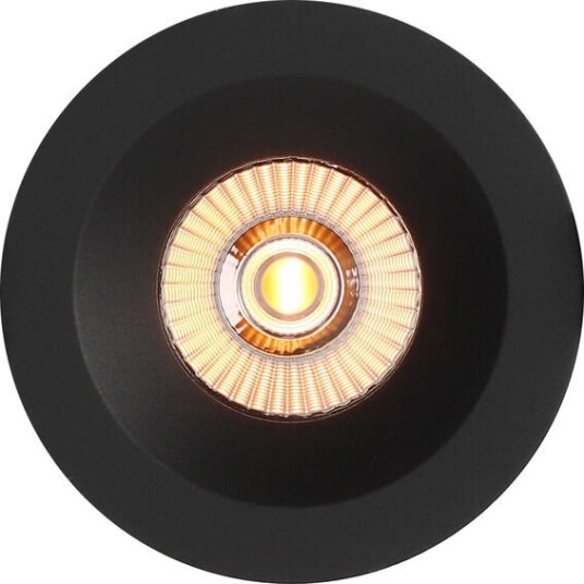 Namron Alfa reflektor Soft Downlight WarmDim 10W matt sort - 3220266