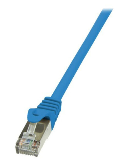 Logilink Koblingskabel Rj-45 Hann Til Rj-45 Hann 5 M Foliebelagt Uskjermet Tvinnet Kabelpar F/Utp Cat 5E Blå