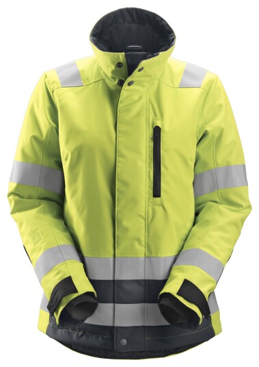 Snickers Workwear 1137 AllroundWork Vinterjakke varsel , gul XS Snickers Workwear 1137 AllroundWork Vinterjakke varsel , gul XS