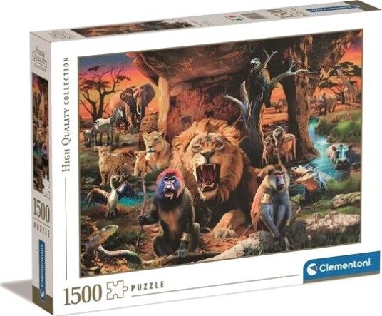 Clementoni Puzzle HQC The Tribal Society 1500 pieces 2D Puslespill