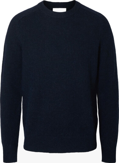 Selected Homme Rai Long Sleeve Knit Crew Neck Blå XL Selected Homme Rai Long Sleeve Knit Crew Neck Blå XL