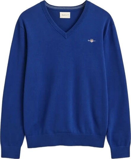 Gant Cotton Sweater Blue XXXL