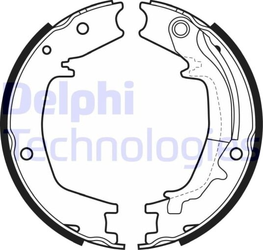 Bremsesko sett DELPHI LS1985