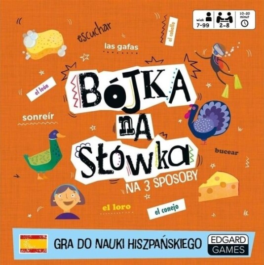 Vocabulary Brawl – Brettspill For Å Lære Spansk