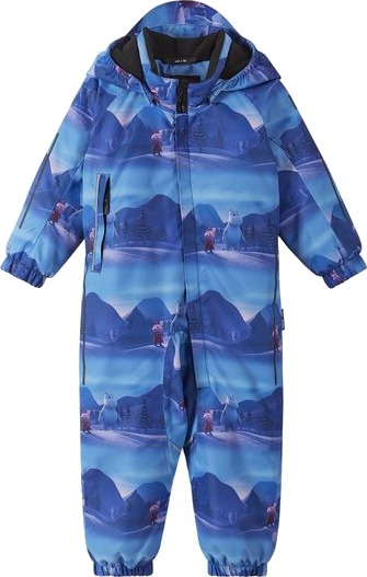 Reima Moomin Lyster Mountains vinterdress - frozen blue Reima Moomin Lyster Mountains vinterdress - frozen blue