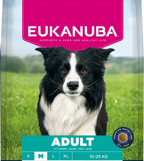 Eukanuba Tørrfôr til Voksne Middelstore Hunder 3 kg med Kylling