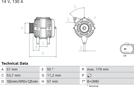 Dynamo BOSCH 0 986 086 620