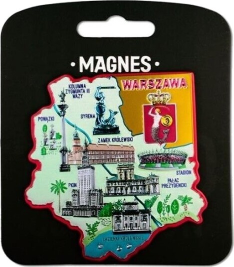 I Love Poland Warsaw Magnet Ilp Mag A War 29