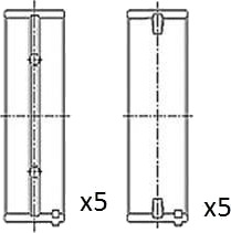 FAI AutoParts BM1029-STD Veivaksellager