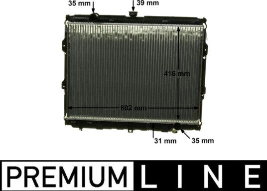 Radiator MAHLE ORIGINAL CR 1319 000P