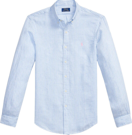 Polo Ralph Lauren Herre Skjorter Blå XL,
