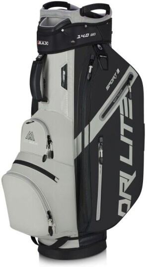 Big Max Dri Lite Sport 3 Cart Bag - Black/taupe