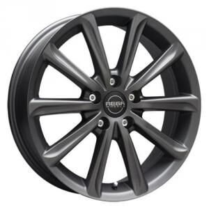 Mega Wheels Virgo Dark Mat anthracite grey 6.0x15 5/100 ET38 B73.2 Mega Wheels Virgo Dark Mat anthracite grey 6.0x15 5/100 ET38 B73.2