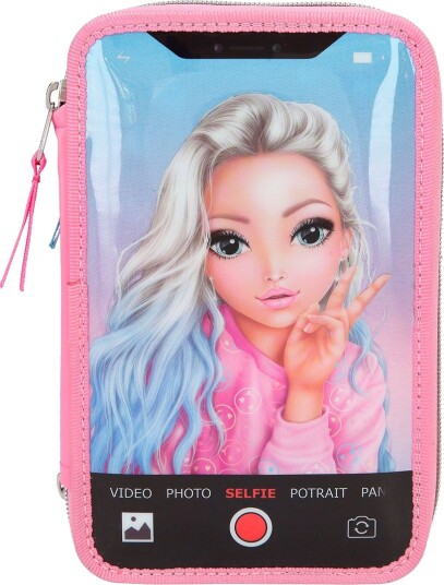 TOPModel Selfie Triple Pennal Med Innhold 6 År+