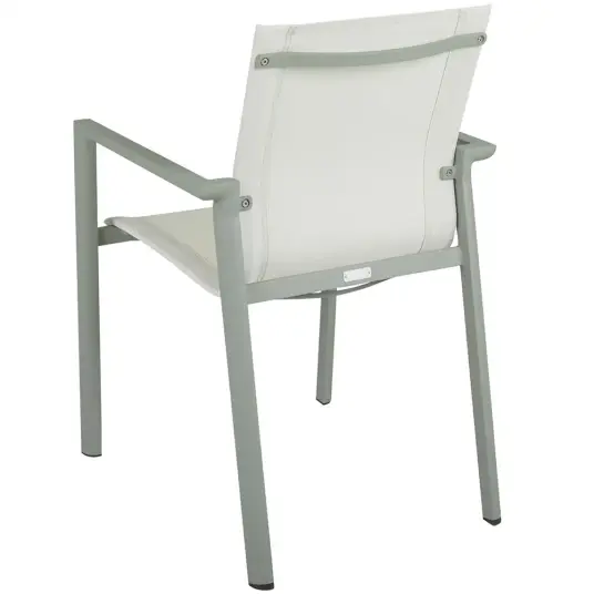 Brafab Delia stablestol Dusty Green/textilene Brafab Brafab Delia stablestol Dusty Green/textilene Brafab