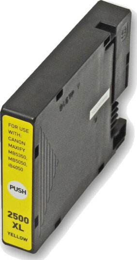 TB Blekkpatron PGI-2500 Gul (20.4ml), erstatter Canon PGI-2500XLY/9267B001