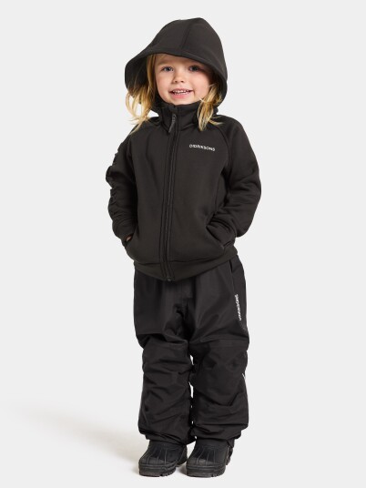 Didriksons Kids' Narvi Pant 2 110, Black Didriksons Kids' Narvi Pant 2 110, Black