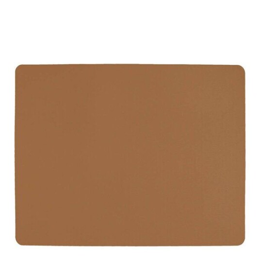 Aida - Bordbrikke i silikon 42x33 cm mocca Aida - Bordbrikke i silikon 42x33 cm mocca