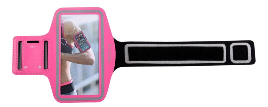 TRIACLE SPORTSARMBÅND UNIVERSAL ROSA/SØLV