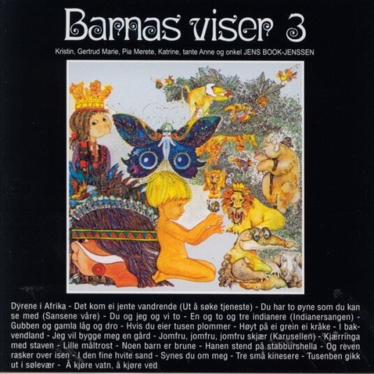 Diverse Barn Barnas Viser 3 CD