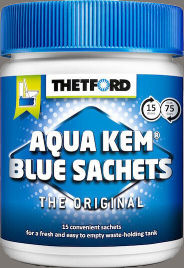 Aqua Kem Blue Sachets - Sanitærveske - 15 doser