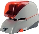 Rapid Supreme 5080e - Elektrisk stiftemaskin - 80 ark / 8 mm - plast, metall - sølv, oransje