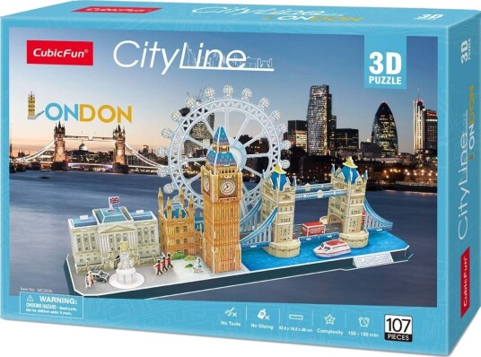 3D Puzzle of London City Skyline moro for alle aldre