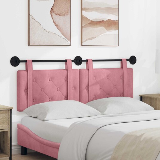 Hengende sengegavl Rosa Fløyel