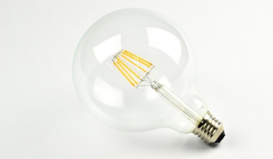 Ba 6W LED Pære 125mm E27 Ba 6W LED Pære 125mm E27