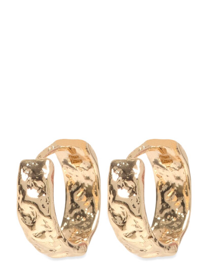 Pilgrim Tabitha Hoop Earrings 2 In 1 Set Gold Plated   Gold   ONE SIZE