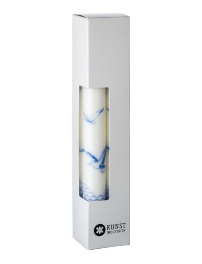 Kunstindustrien Classic Candles -Gift Box W. 4 Pcs - Blue - ONE SIZE