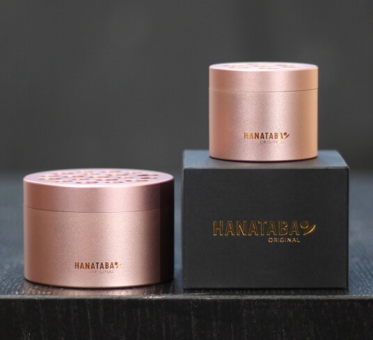 Hanataba bukettring sett a 2 pink champagne