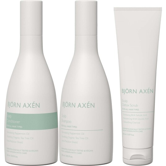Björn Axen Scalp Bundle Shampoo 250 ml & Conditioner 250 ml & Detox Sc