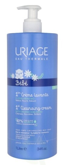 Uriage Bebe 1st Cleansing Cream 1000 ml