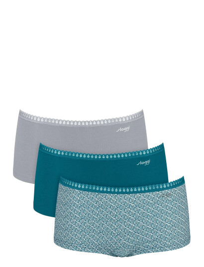 sloggi Sloggi Go Crush Short C3P Multi/patterned XS sloggi Sloggi Go Crush Short C3P Multi/patterned XS