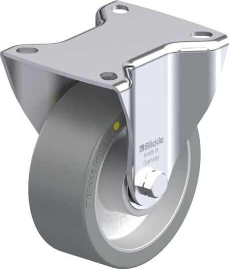 Blickle 701797 B-Alth 100K-As Fast Hjul, Hjuldiameter 100 Mm, Lasteevne (Maks.) 250 Kg, 1 Stk