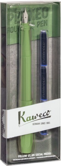 Fyllepenn Kaweco Perkeo 0 9 Sett Lys Grønn