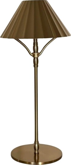 Von Norten   Ophelia bordlampe oppladbar 32 cm gull