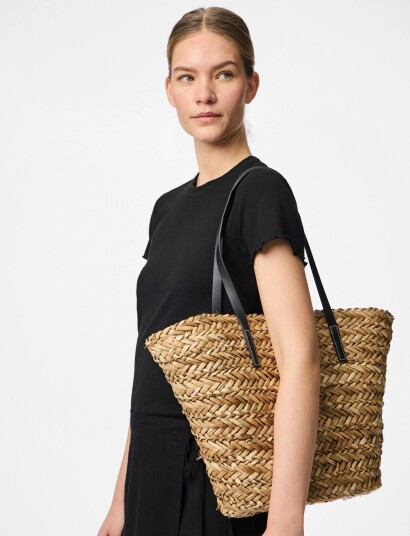 Pieces Pckisa Shopper Beige Pieces Pckisa Shopper Beige