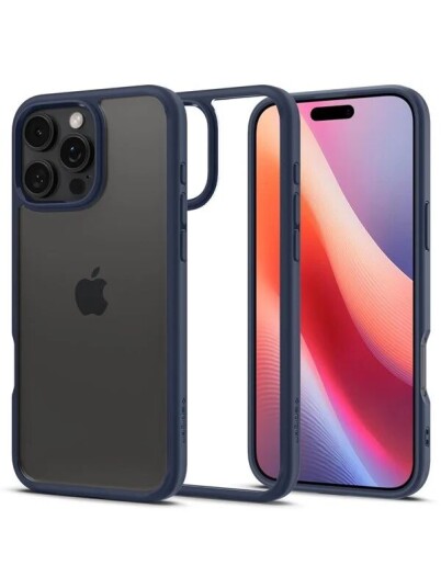Spigen Ultra Hybrid Marineblå Mobildeksel for iPhone 16 Pro Max